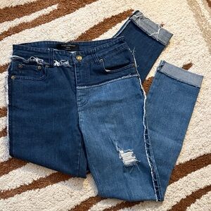 Dolce & Gabbana patchwork skinny jeans - size 25